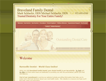 Tablet Screenshot of bravelanddental.com